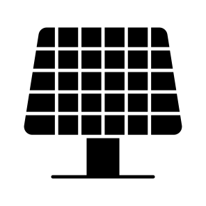 Solar Panel, Photovoltaic Cell, Solar Plate, Solar Energy, Energy Reservoir icon