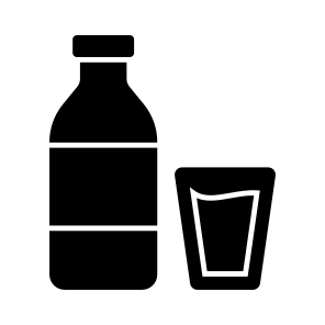 Water Bottle, Drink Bottle, Aqua Bottle, Water Flask, Water Container icon