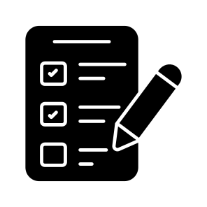 Checklist, Todo List, Worksheet, Task List, Agenda List icon