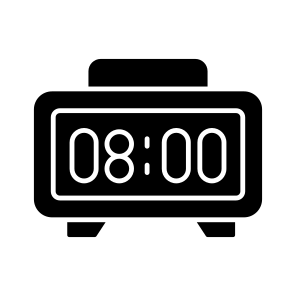 Digital Clocks, Digital Timer, Numeric Clock, Numeric Timer, Timepiece icon