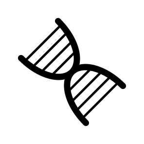 Dna, Deoxyribonucleic Acid, Dna Strand, Genetic Material, Double Helix Strand icon