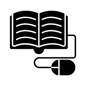 Online Book, Ebook, Digital Book, Electronic Book, Online Educations icon