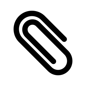 Paperclip, Stationery, Binder Clip, Paper Clamp, Bobby Clamp, icon