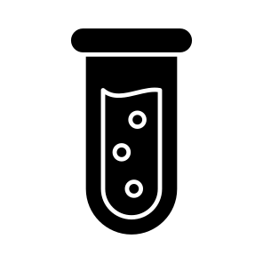 Sample Tube, Chemistry, Chemical Apparatus, Chemical Experiment, Lab Reaction icon