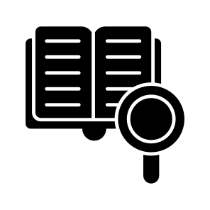 Search Content, Search Book, Find Book, Book Analysis, Educational Research icon