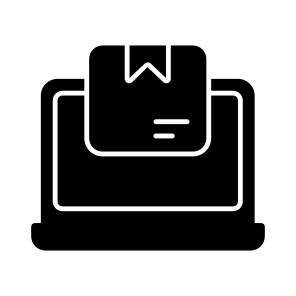 Online Parcel, Online Package, Online Delivery, Online Parcel Order, Logistic Delivery icon