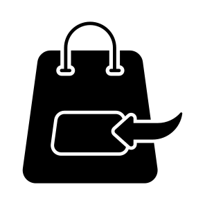 Parcel Return, Package Return, Order Return, Parcel Reback, Package Refunds icon