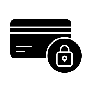 Secure Card Payment, Digital Payment, Safe Card Payment, Ecommerce, Debit Card icon