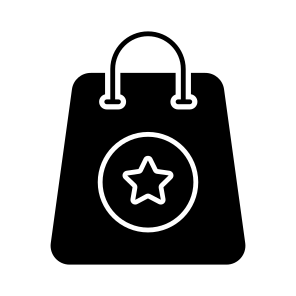 Shopping Bag, Tote, Jute, Commerce, Favorite Shopping S icon