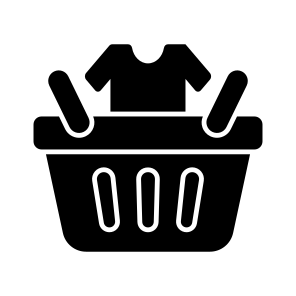 Shopping Basket, Shopping Bucket, Buying Basket, Commerce, Buckets icon