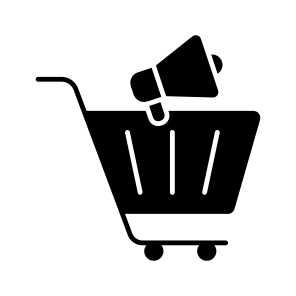 Shopping Promotion, Publicity, Announcement, Campaign, Advertisement icon