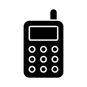 Walkie Talkie, Phone Communication, Portable Mobile, Portable Phone, Wireless Phone, Police Phone icon