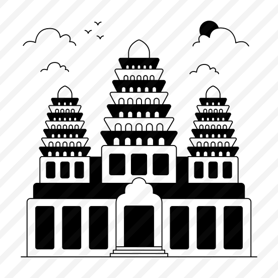 Landmark, Monument, Building, Architecture, Angkor Wat preview