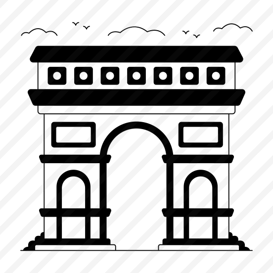 Landmark, Monument, Building, Architecture, Arc De Triomphe preview