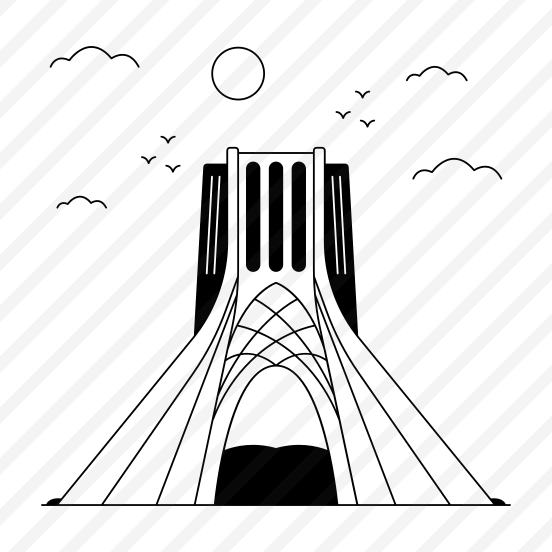Landmark, Monument, Building, Architecture, Azadi Tower Tehran preview