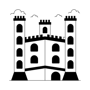 Landmark, Monument, Building, Architecture, Broadway Tower icon