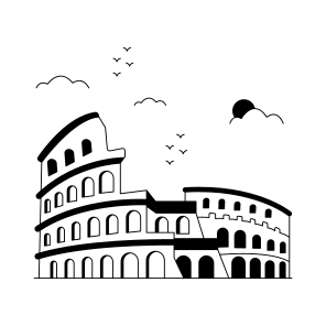 Landmark, Monument, Building, Architecture, Colosseum icon
