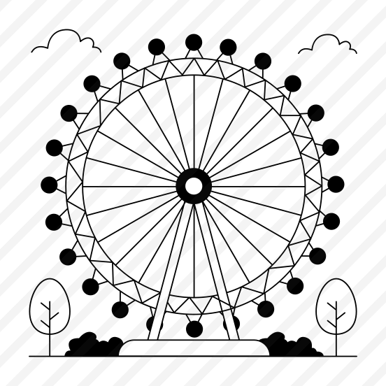 Landmark, Monument, Building, Architecture, London Eye preview