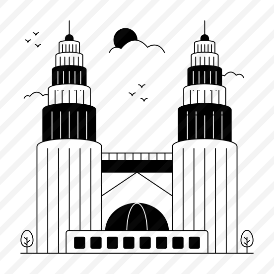 Landmark, Monument, Building, Architecture, Petronas Twin Tower preview