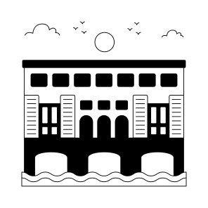 Landmark, Monument, Building, Architecture, Ponte Vecchio icon