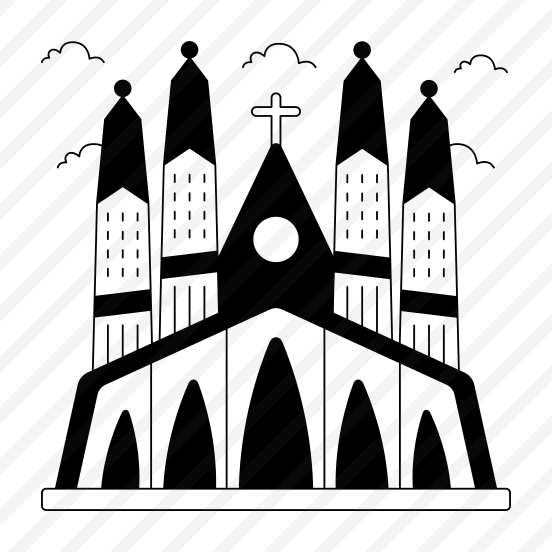 Landmark, Monument, Building, Architecture, Sagrada Familia Barcelona preview