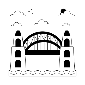Landmark, Monument, Building, Architecture, Sydney Harbour Bridge icon