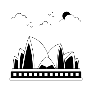 Landmark, Monument, Building, Architecture, Sydney Opera House icon