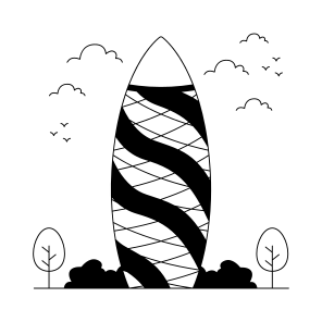 Landmark, Monument, Building, Architecture, The Gherkin icon