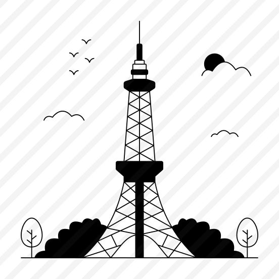 Landmark, Monument, Building, Architecture, Tokyo Tower preview