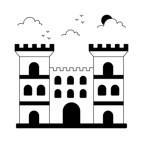 Landmark, Monument, Building, Architecture, Windsor Castle icon