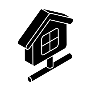 Network Home, Smart House, Iot, Internet Of Things, Smart Building icon