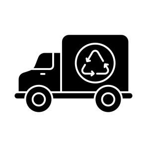 Eco Truck, Vehicle, Automobile, Automotive, Transport, icon