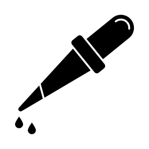 Dropper, Pipette, Color Picker, Lab Tool, Lab Equipments icon