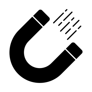 Magnet, Horseshoe, Attraction, Appeal, Electromagnet icon