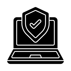 System Security, System Protection, Secure System, Laptop Security, Laptop Protection icon