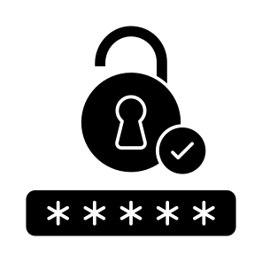 Password Lock, Passcode, Icon,security, Protection, Safety icon