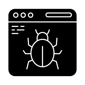 Web Bug, Web Malware, Melicious Website, Infected Website, Infected Webpage icon