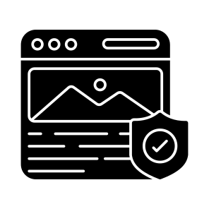 Webpage Security, Encrypted Website, Secure Website, Web Security, Secure Web Gallery, icon