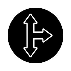 Directional Arrow, Navigational Arrow, Arrowhead, Pointing Arrow, Triple Direction Arrowss icon