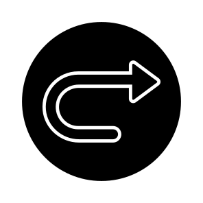 Directional Arrow, Navigational Arrow, Arrowhead, Pointing Arrow, Turn Right Arrows icon