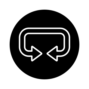 Directional Arrow, Navigational Arrow, Arrowheads, Pointing Arrow, Left Right Inward Arrows icon