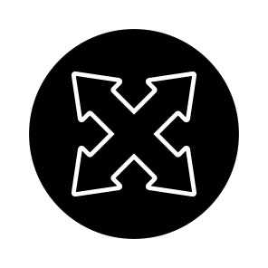 Directional Arrows, Navigational Arrow, Arrowhead, Pointing Arrow, Four Way Arrow icon