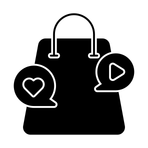 Shopping Chat, Shopping Communication, Shopping Conversation, Shopping Negotiation, Commerce icon