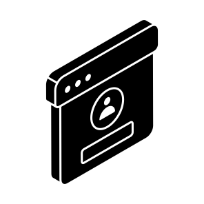 Web Account, Online Profile, Web Profile, Web Users, Online User, icon