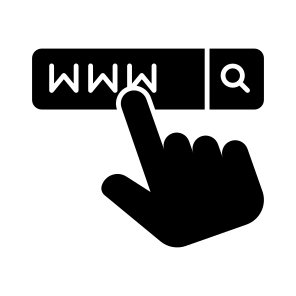 Search Box, World Wide Web, Www, Web Research, Search Bar icon