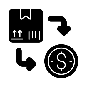 Cash On Delivery, Cod, Parcel Payment, Package Payment, Logistic Payment, Icon icon