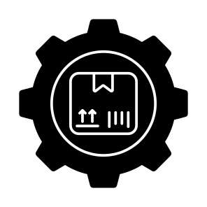 Parcel Setting, Parcel Management, Package Management, Logistic Management, Parcel Development icon