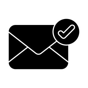 Verified Mail, Email, Correspondence, Letter, Envelope icon