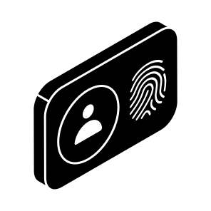 Id Card, Identification Card, Identity Card, I'd Badge, Membership Card icon