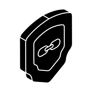 Security Shield, Safety Shield, Buckler, Protection Shield, Linked Shield, icon